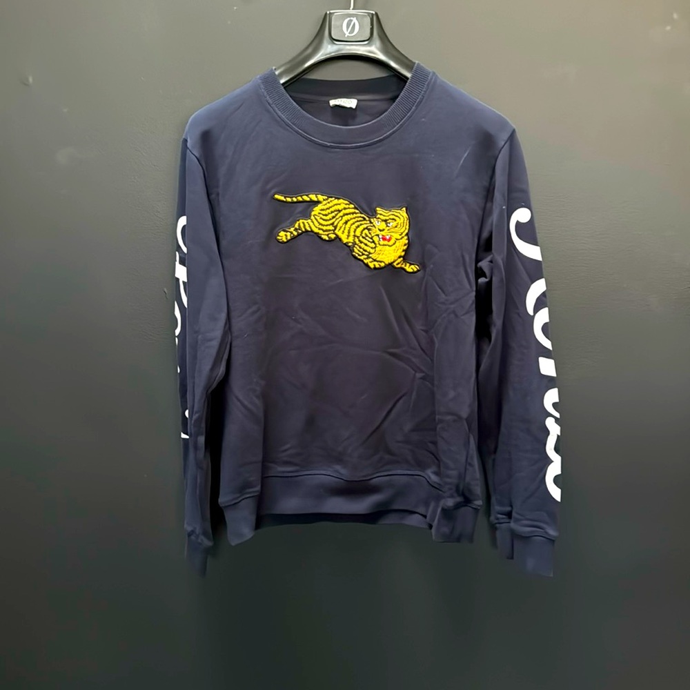 Kenzo Tiger Appliqué Sweater. Men’s M